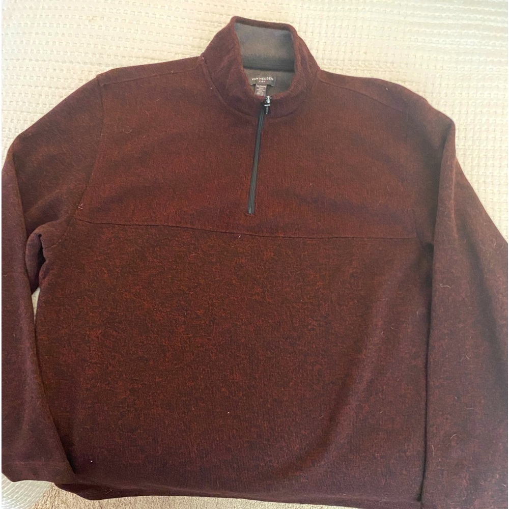 Van Heusen men’s 3/4 zip pull over